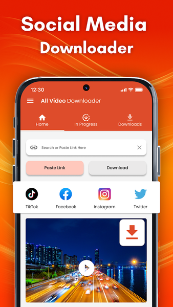 Vidmy Video Downloader, Player - عکس برنامه موبایلی اندروید