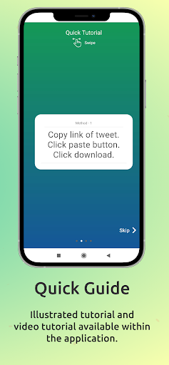 Video Downloader for Twitter - عکس برنامه موبایلی اندروید