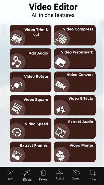 Video Editor & Maker - EditVid - عکس برنامه موبایلی اندروید