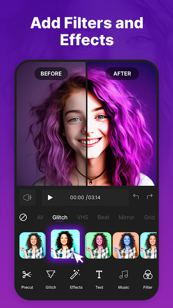 ProEdit - Video Editor & Maker - Image screenshot of android app