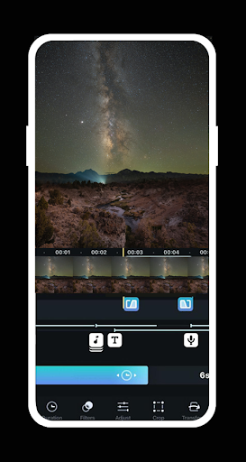 Video Editor - Stars Maker - عکس برنامه موبایلی اندروید