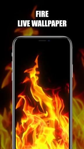 Fire Wallpaper Live HD 4K - Image screenshot of android app