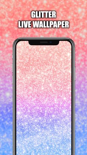 Glitter Wallpapers | Girly Gli - Image screenshot of android app