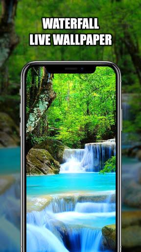 Waterfall Wallpaper | Waterfal - Image screenshot of android app