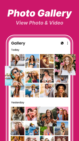 Gallery - photo gallery, album - عکس برنامه موبایلی اندروید