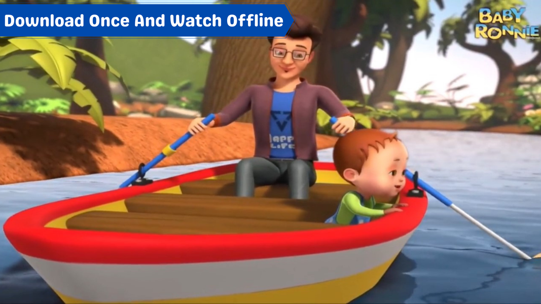 Baby Ronnie Kids Rhymes Videos - Image screenshot of android app