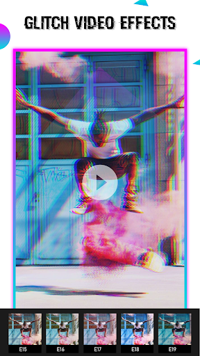 Glitch Video Effect- Photo Effects - Image screenshot of android app