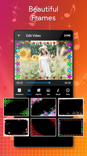 Video maker with photo & music - عکس برنامه موبایلی اندروید