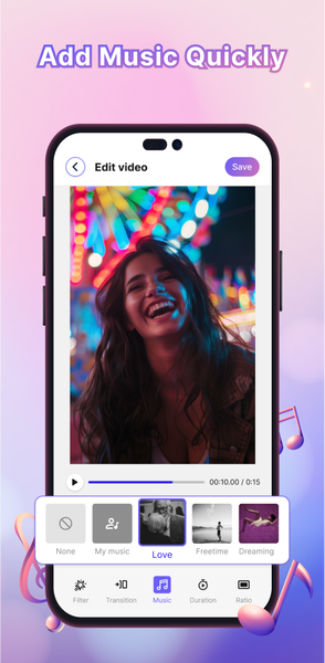 Photo to Video - Video Maker - عکس برنامه موبایلی اندروید