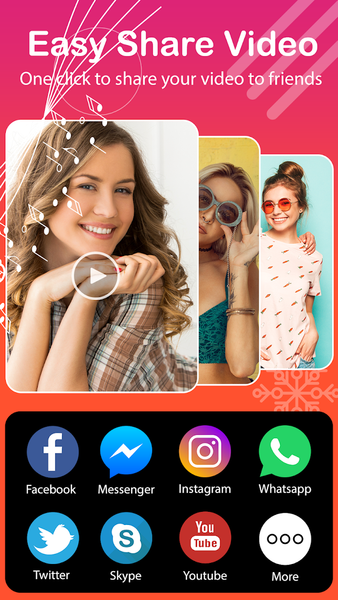 Video Maker, Video Slideshow - عکس برنامه موبایلی اندروید
