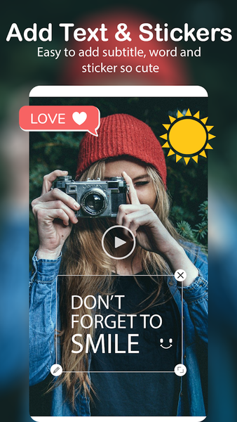 Video Maker, Video Slideshow - عکس برنامه موبایلی اندروید