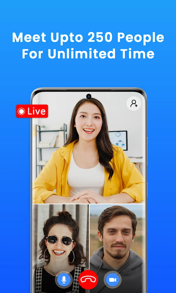 Video Meet: Video Conferencing - Image screenshot of android app