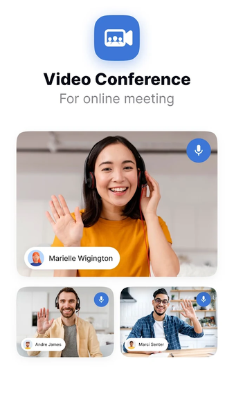 Video Conference For Meeting - Image screenshot of android app
