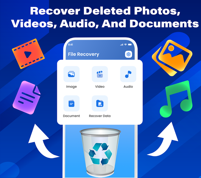 Photo Recovery: File Recovery - عکس برنامه موبایلی اندروید