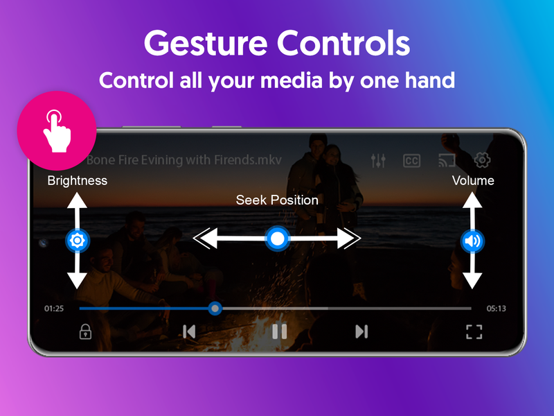 Video Player All Format - عکس برنامه موبایلی اندروید