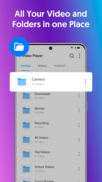 Video Player All Format - عکس برنامه موبایلی اندروید