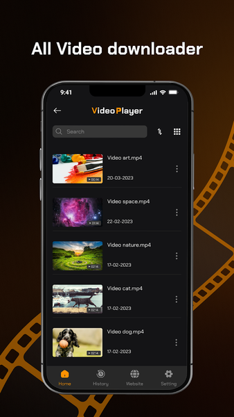 All Video Downloader & Player - Image screenshot of android app