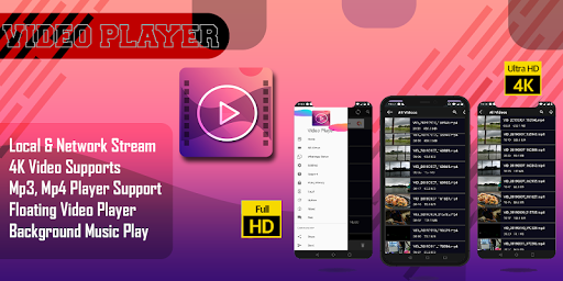 ۴K Real HD Video Player - HD Video Downloader All - عکس برنامه موبایلی اندروید