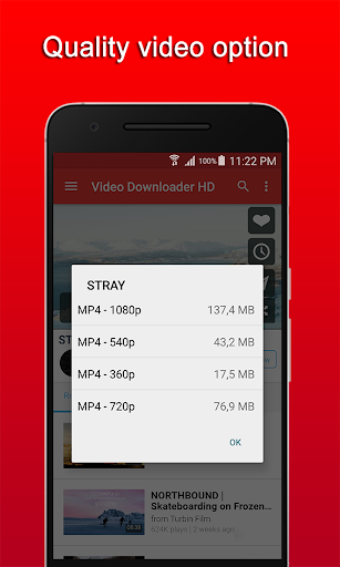 Video Downloader HD - عکس برنامه موبایلی اندروید
