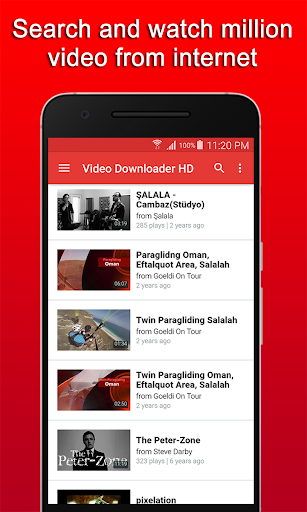 Video Downloader HD - عکس برنامه موبایلی اندروید