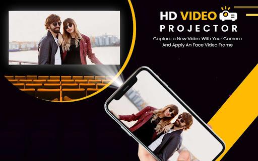HD Video Projector Simulator - Image screenshot of android app