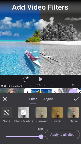 Video Editor & Video Maker App - عکس برنامه موبایلی اندروید