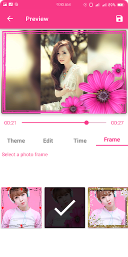 Photo video maker - Video maker - عکس برنامه موبایلی اندروید
