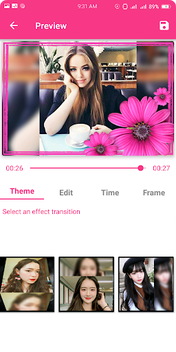 Photo video maker - Video maker - عکس برنامه موبایلی اندروید