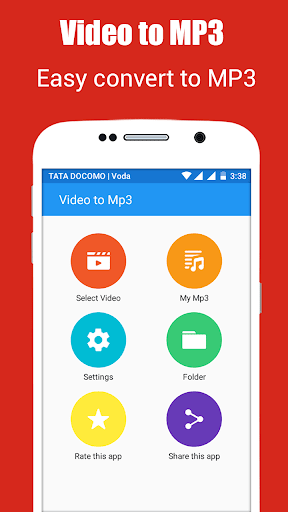 Video to MP3 - Mp3 Converter & Ringtone Maker - عکس برنامه موبایلی اندروید