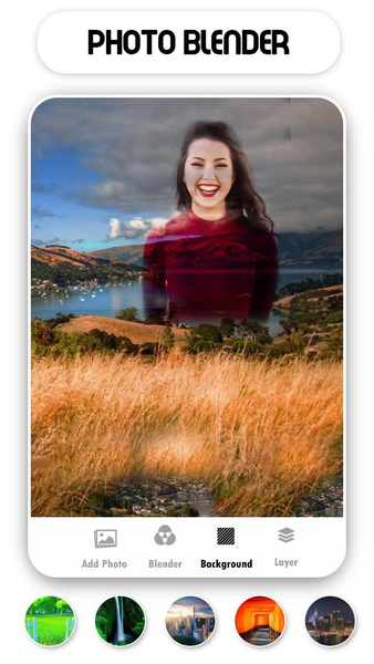 Multiple Photo Blender - عکس برنامه موبایلی اندروید