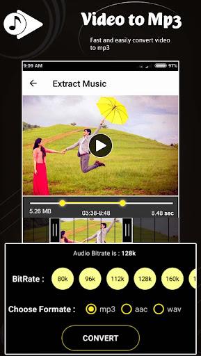 Video to Mp3 Converter - عکس برنامه موبایلی اندروید
