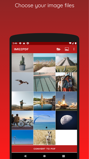 Image to PDF - JPG to PDF - Image screenshot of android app