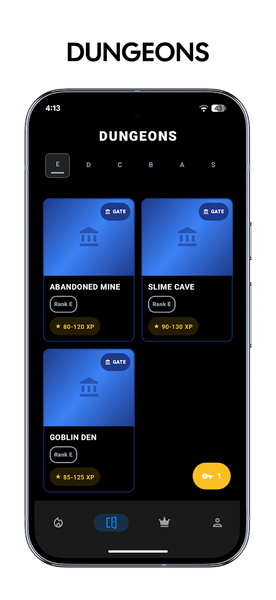 Level Up - Gamified Fitness - عکس برنامه موبایلی اندروید