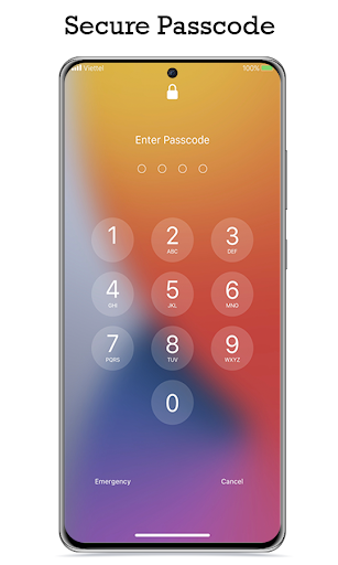 Liquid Glass Lock Screen - عکس برنامه موبایلی اندروید