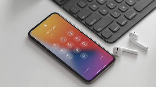 Liquid Glass Lock Screen - عکس برنامه موبایلی اندروید