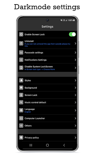 Liquid Glass Lock Screen - عکس برنامه موبایلی اندروید
