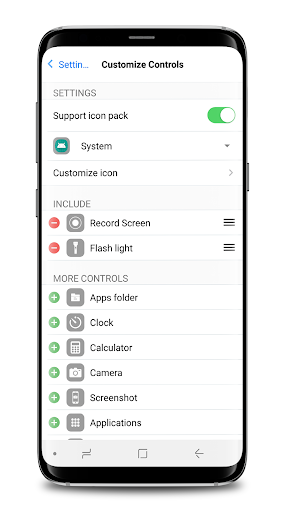 Control Center os ۱۴ - عکس برنامه موبایلی اندروید