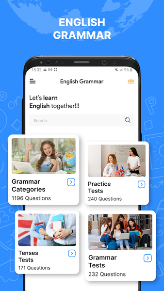 English Grammar - عکس برنامه موبایلی اندروید