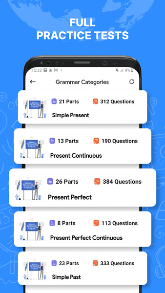 English Grammar - عکس برنامه موبایلی اندروید