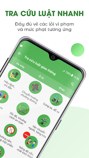 Ôn thi GPLX (600 câu hỏi) - Image screenshot of android app