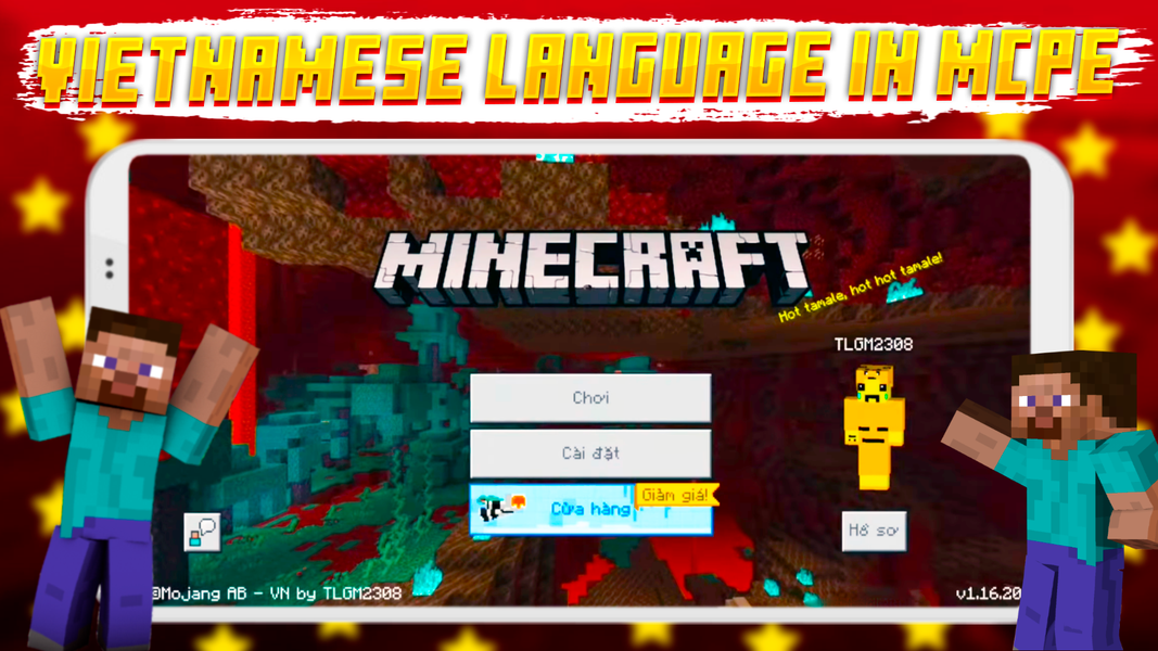 Vietnamese Language Minecraft - عکس برنامه موبایلی اندروید