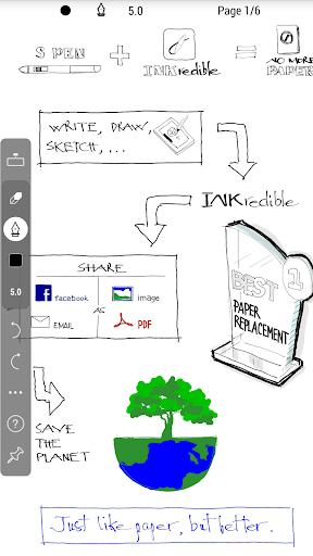 INKredible-Handwriting Note - Image screenshot of android app