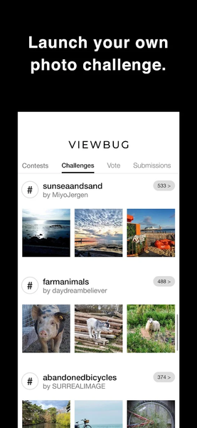VIEWBUG - Photography - عکس برنامه موبایلی اندروید