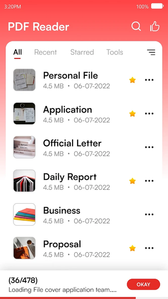 PDF Reader - All PDF Tools - Image screenshot of android app