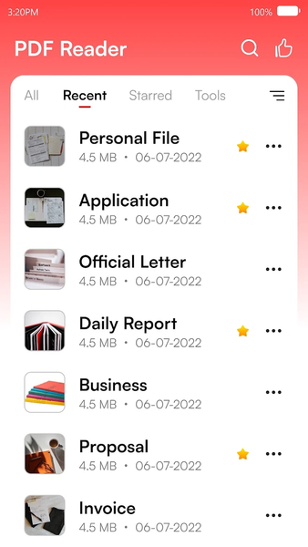PDF Reader - All PDF Tools - Image screenshot of android app