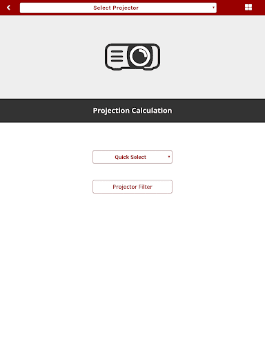 ViewSonic Projector - Image screenshot of android app