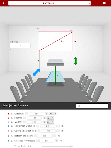ViewSonic Projector - Image screenshot of android app