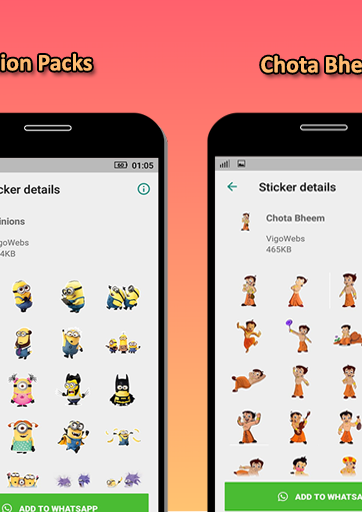 Cartoon Stickers - Image screenshot of android app