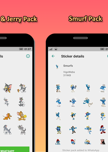 Cartoon Stickers - Image screenshot of android app