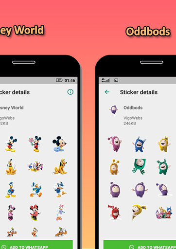 Cartoon Stickers - Image screenshot of android app